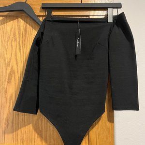 Lulu's NWT Long Sleeve Tube Top Bodysuit